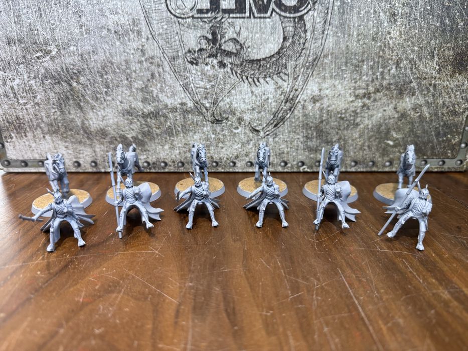 MESBG Rivendell knights, Erlond, Cirdan