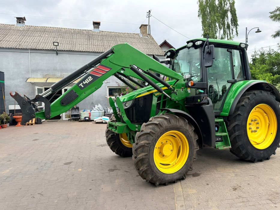 John Deere 6110M  AutoQuad, 2022 rok! 4530 cm3 4 cylindry 110/135KM, 5750 kg wagi!