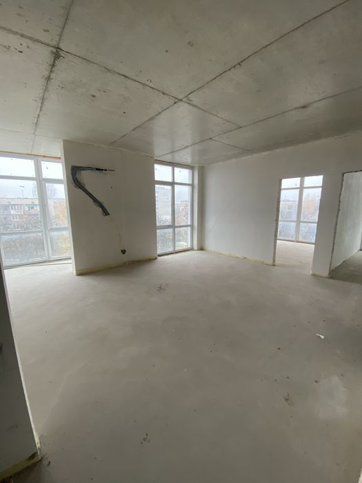 Новобудова, студія, під чистову штукатурку