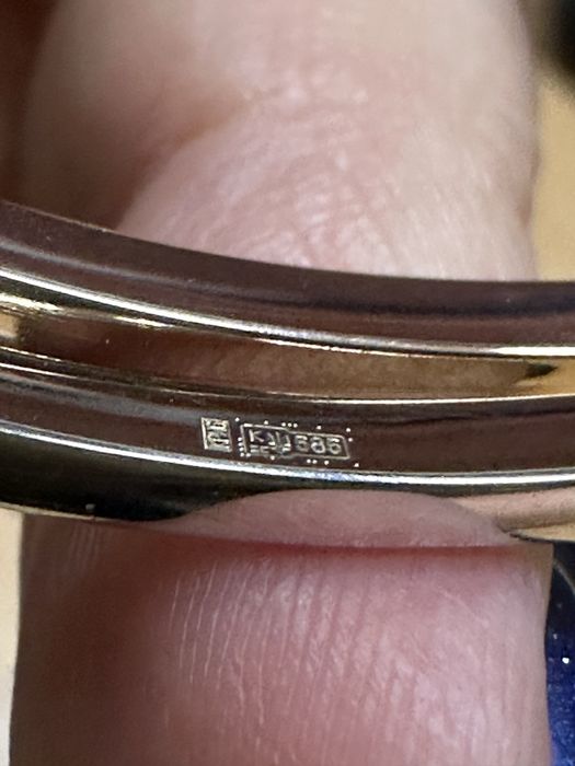 Браслет від 8.77г Cartier Love - золото червоне і біле 585 проба