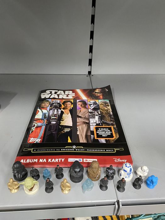 karty i figurki star wars