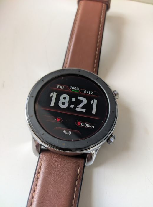 Amazfit GTR 47mm como novo com 2 pulseiras