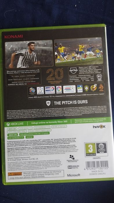 PES 2016 Xbox 360
