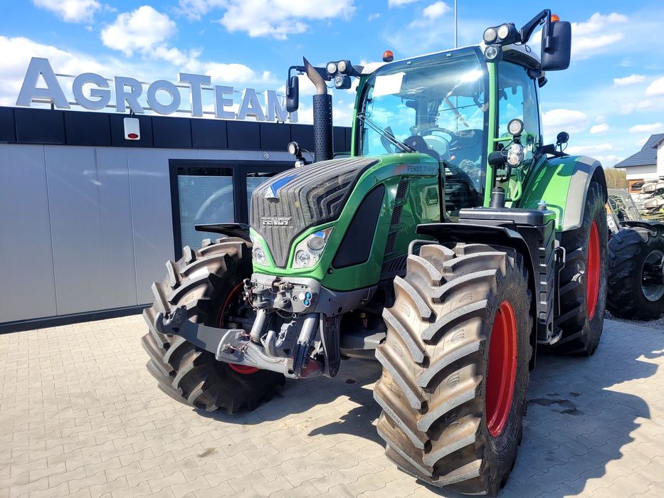 Fendt 714 Vario Profi SCR  Nowe Opony Orginał Fendt 716 718 712 818 TMS 720 Profi Plus 412 411