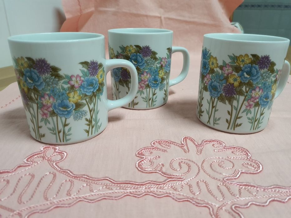 Conjunto de 3 canecas