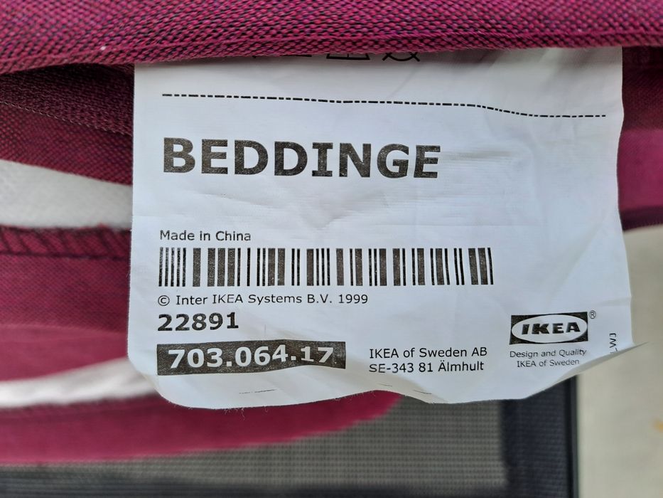 Pokrowiec na łóżko Beddinge Ikea