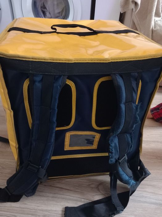 Mochila glovo impermeável