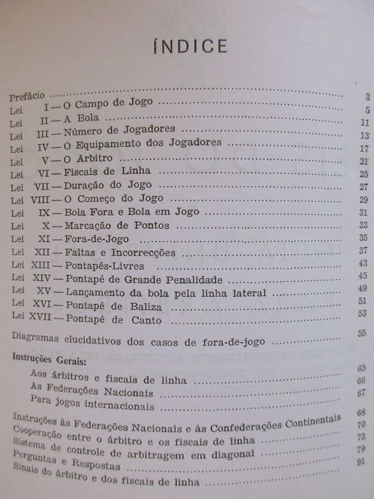Leis do Jogo e Guia Universal para Árbitros - - - - - Livro