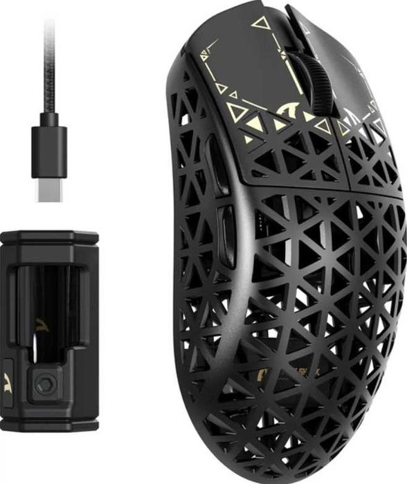 Ігрова Мишка ATTACK SHARK R5 ULTRA White/Black