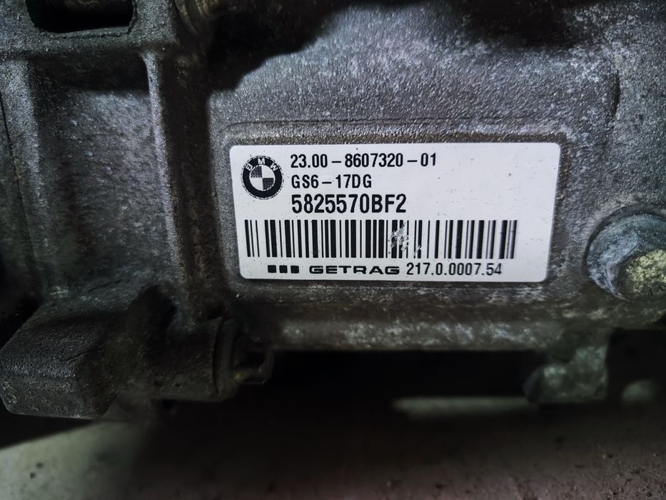 Caixa 6 velocidades bmw 114d 116d 118d f20 f21 f30 f31