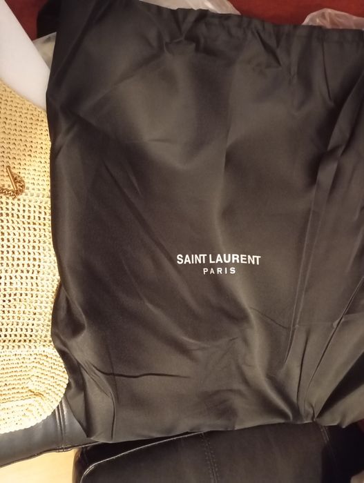 Mala YSL em ráfia