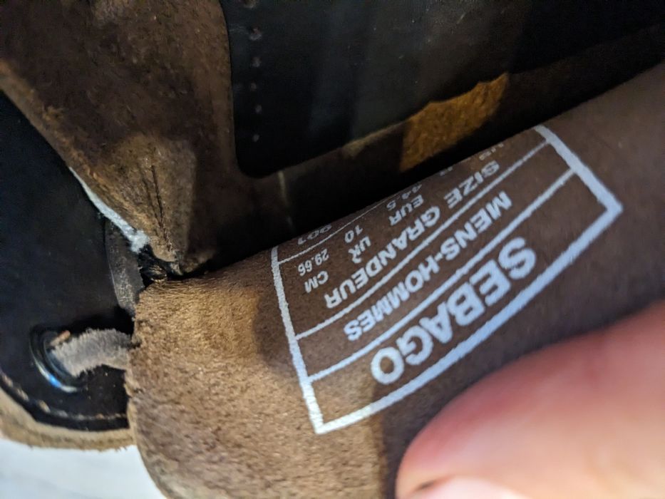 Шкіряні макасіни Sebago 45