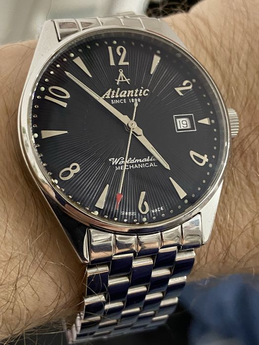 Zegarek Atlantic Worldmaster Mechanical nie Tissot Certina