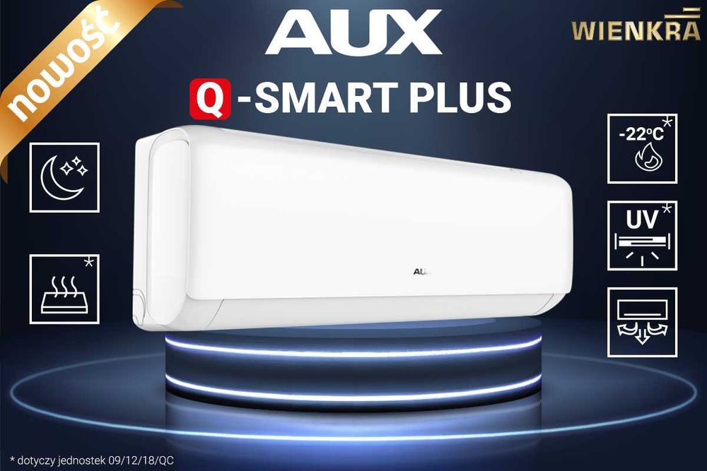 Klimatyzacja AUX Q-Smart z montażem