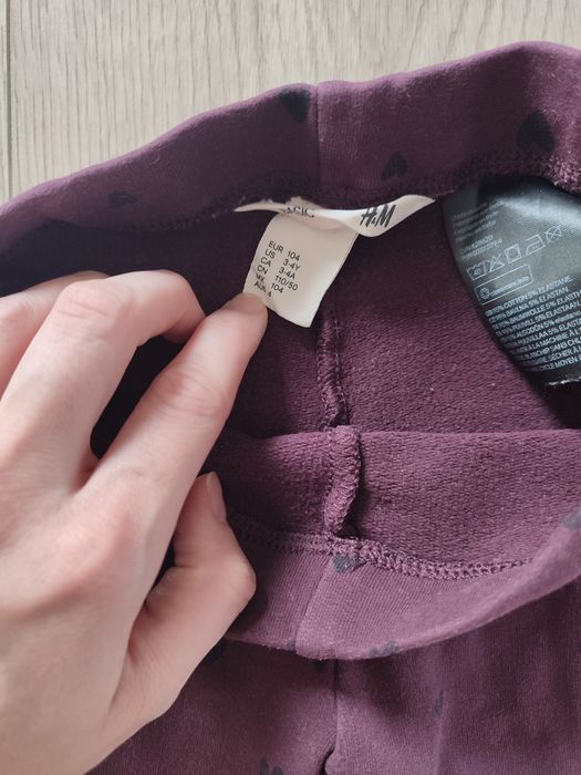 Legginsy HM 104 ocieplane