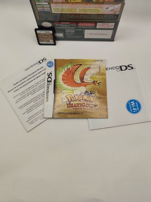 Pokémon HeartGold CIB (Versão USA) - Nintendo DS | Estado de Coleção