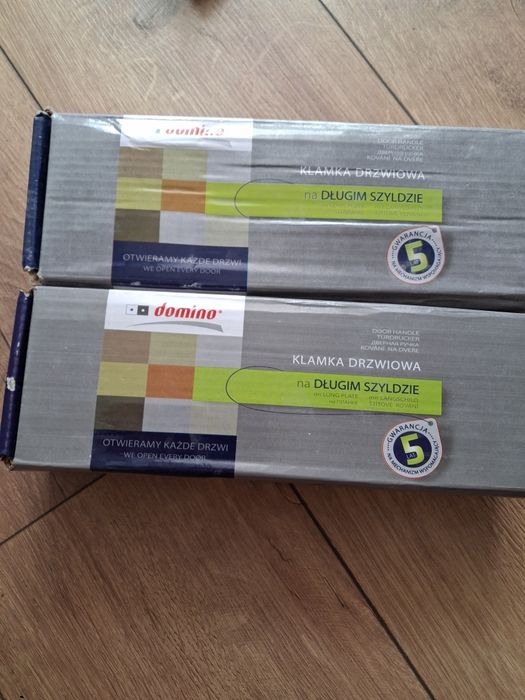 Nowe klamki domino cono m9 nikiel pz72