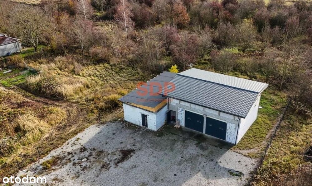 Warsztat + mieszkanie | 1200 m2 działki | Psary