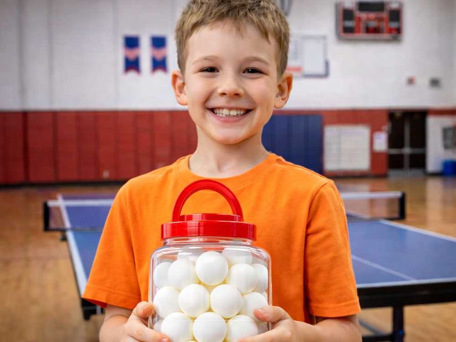 Piłeczki ping pong trwałe białe  Piłeczki tenis stołowy zestaw treningowy