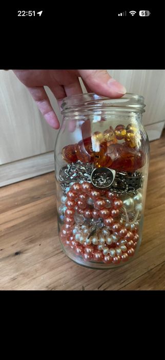 Jewelery jar vintage
