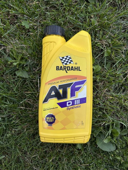 Олива Bardahl ATF DIII, Dexron, гідропідсилювач, трансмісія, АКПП, ГУР