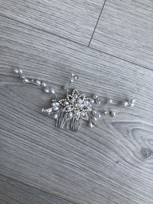 Grzebyk ślubny / Ozdoba do włosów ślubna