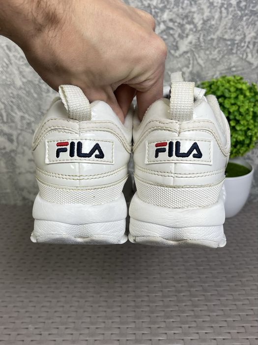 Fila кроссовки 37 размер женские спортивные белые
