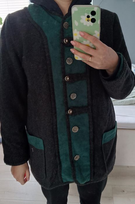 Vintage katana kurtka 100% wełna  Trachten Mode