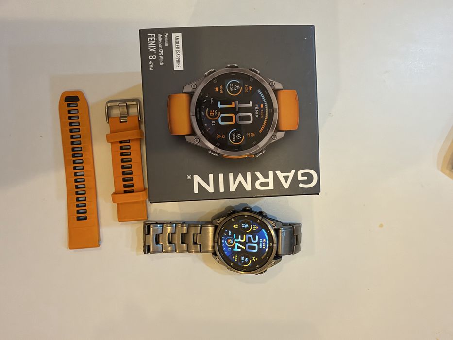 Garmin fenix 8 amoled sapphire