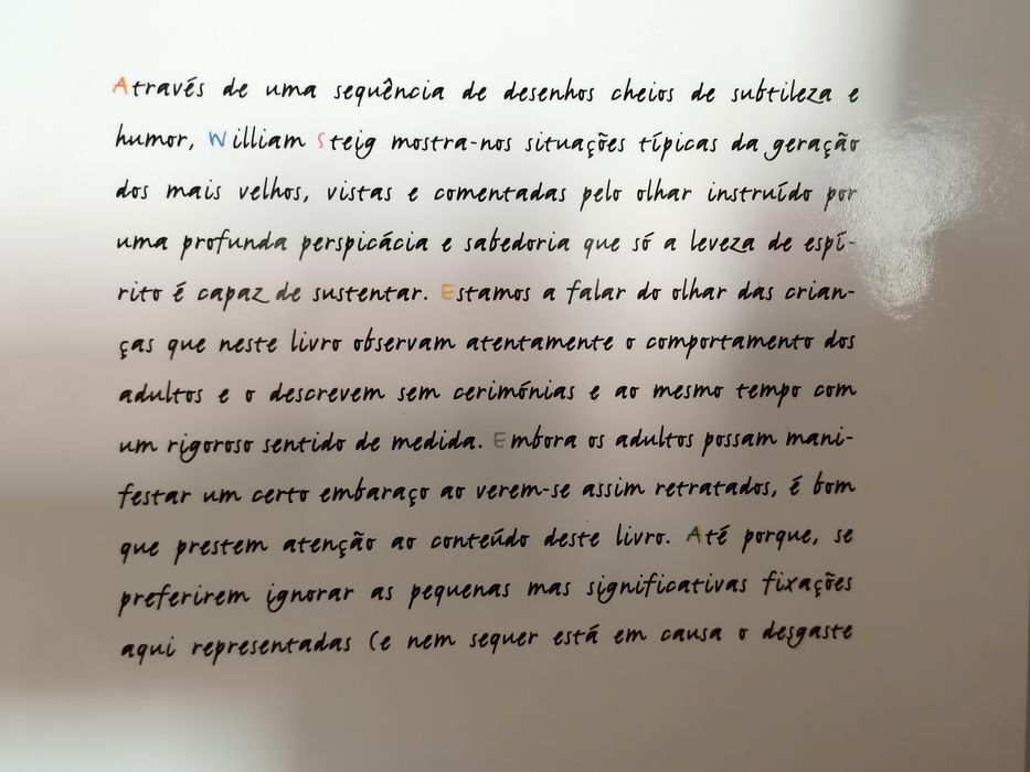 Os Adultos Vistos Pelas Crianças, de William Steig