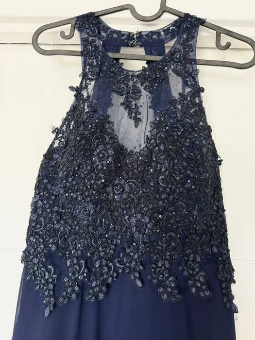 Vestido cerimónia comprido