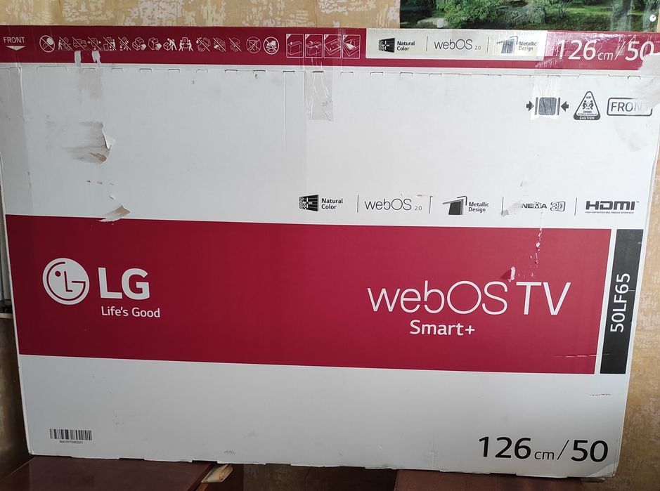 Телевізор LG 50LF652V - 50 дюймів