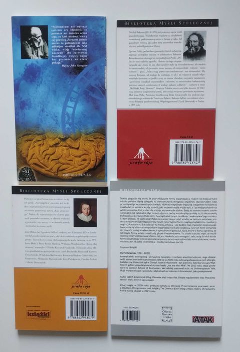 Fragmenty antropologii anarchistycznej / Bakunin / Areopagitica / Hakim Bey