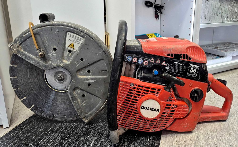 Przecinarka spalinowa DOLMAR PC7314S, 5,7KM, Komis Jasło Czackiego
