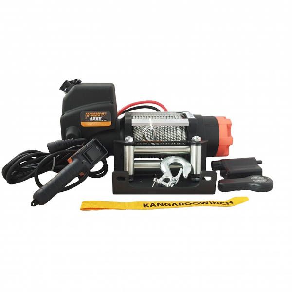 Лебідка Energy winch 13000LBS SR на синтетичному тросі