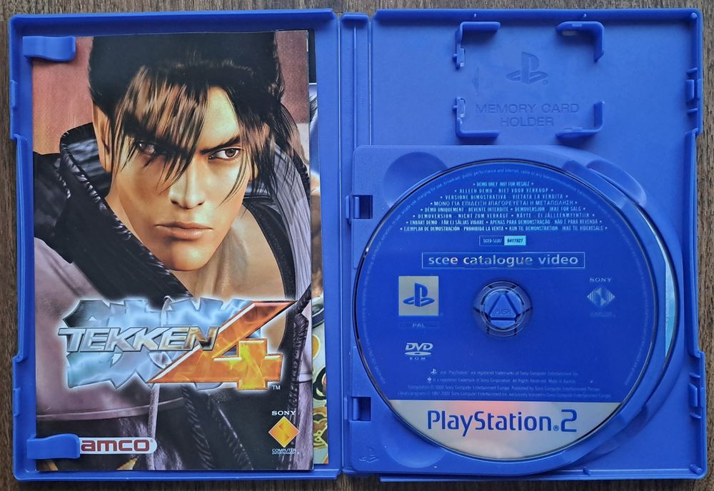 Jogo consola Sony Playstation 2 PS2 Tekken 4 - Edição especial 2 disco