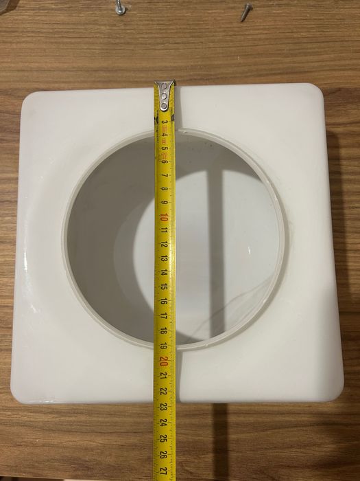 Klosz lampy- biały, mleczny