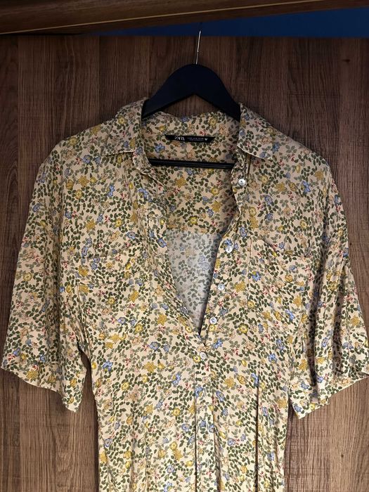 Сукня в квітковий принт ZARA