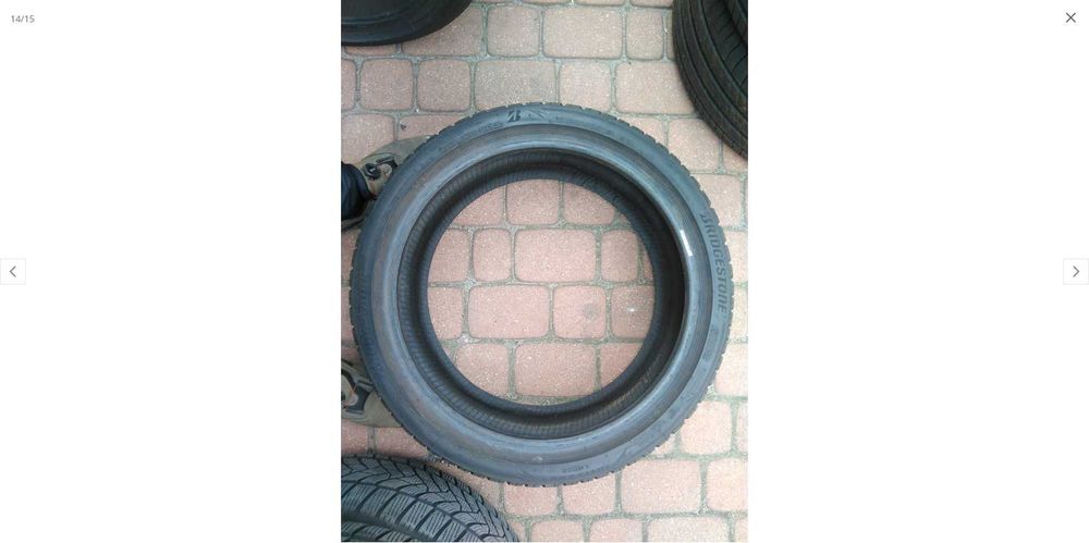 4x opony Bridgestone Blizzak LM005 225/40 R18 5,8-6,5mm