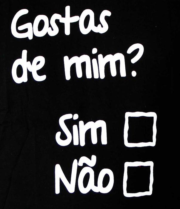 T-Shirt  Nova 100% Algodão