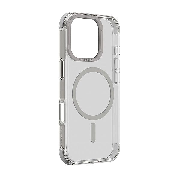 Etui silikonowe AMAZINGTHING Omni Mag Case do iPhone 16 Pro Max - szar