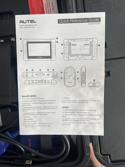 Maquina diagnostico autel maxiIM IM508