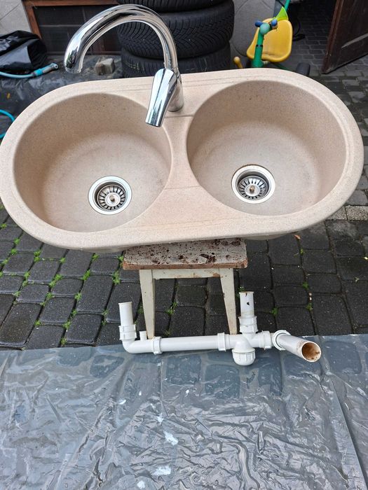 Zlewozmywak kuchenny.
