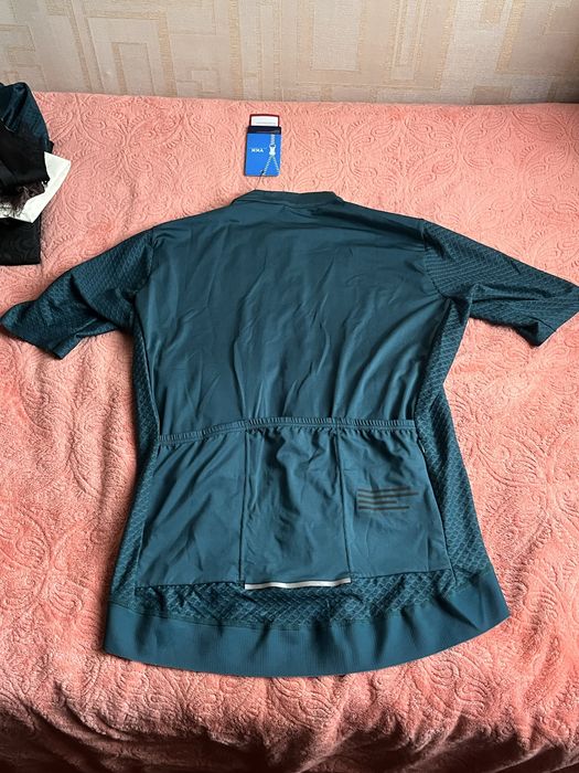 Чоловіча велосипедна джерсі, темно-зеленого кольору!