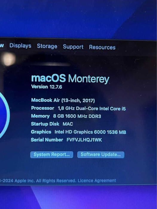 MacBook Air 13'3  2017