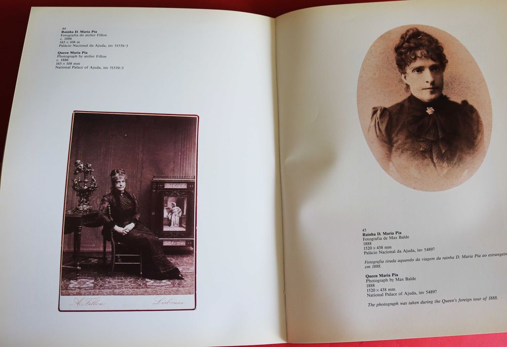 A Rainha D Maria Pia Iconografia 1987 Palácio Nacional da Ajuda álbum de imagens