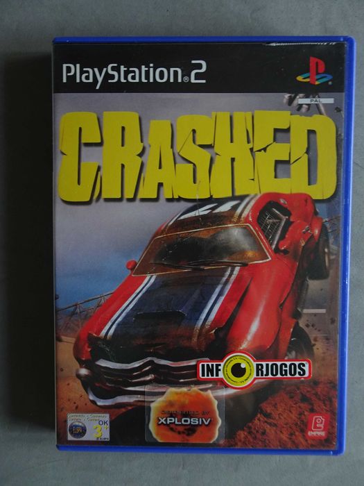 Jogo Playstation 2 PS2 - Crashed