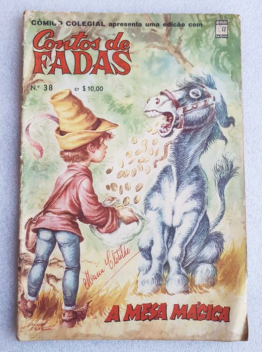 Antigo Livro de BD ~ "CONTOS de FADAS" ~ Edição Especial ~ 1959 ~ RARO
