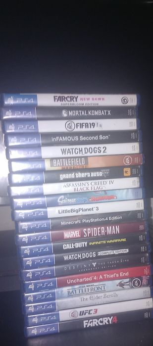 Vendo pack de jogos ps4