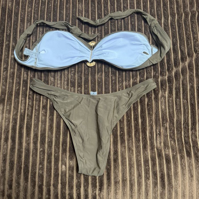 Жіночий трендовий роздільний купальник, розмір М